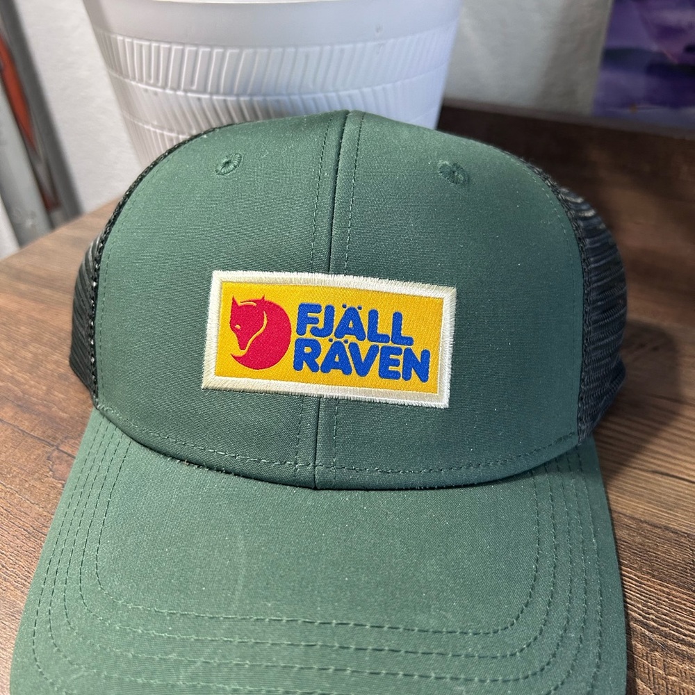 Fjällräven Green Trucker Hat
